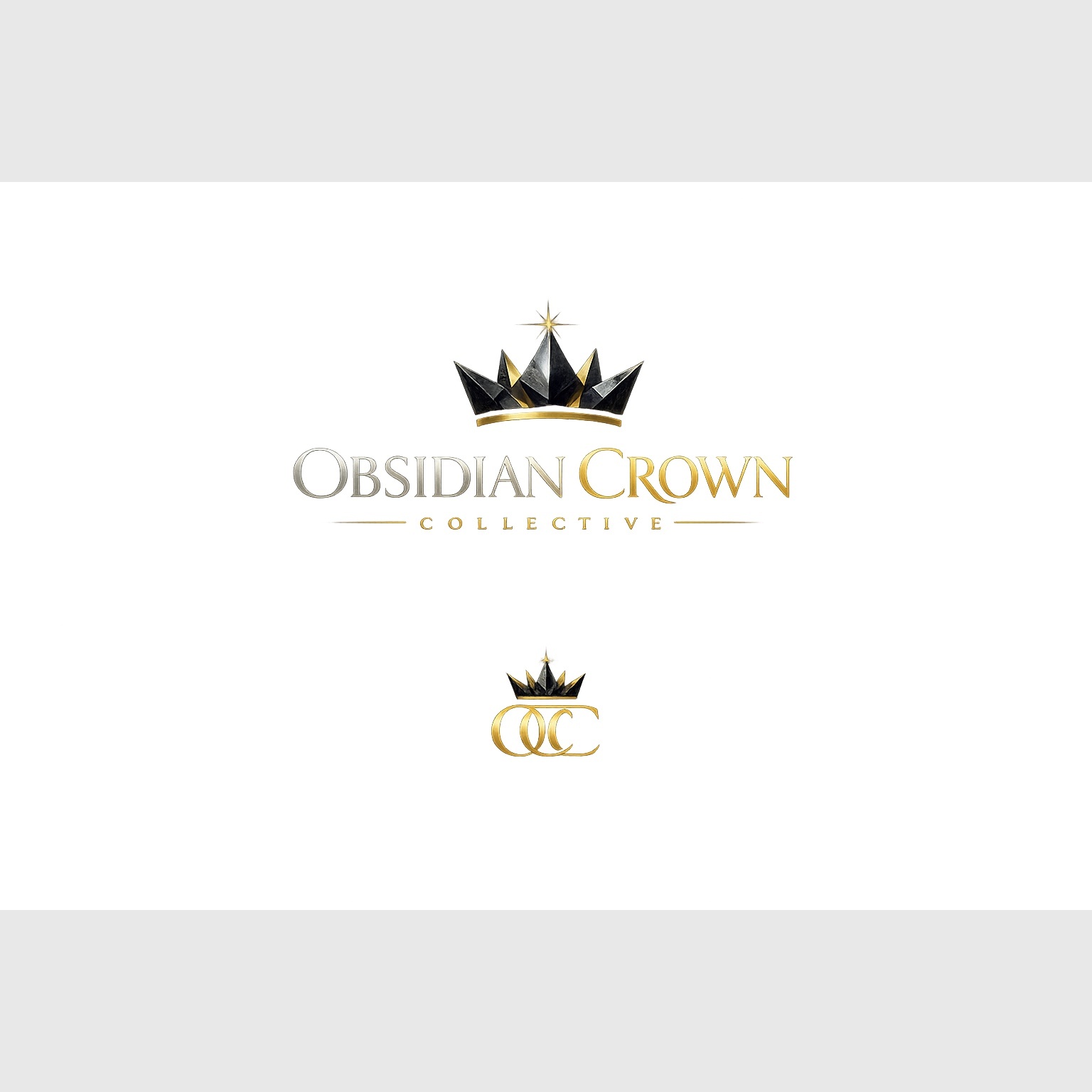 Obsidian Crown Collective logo profile version